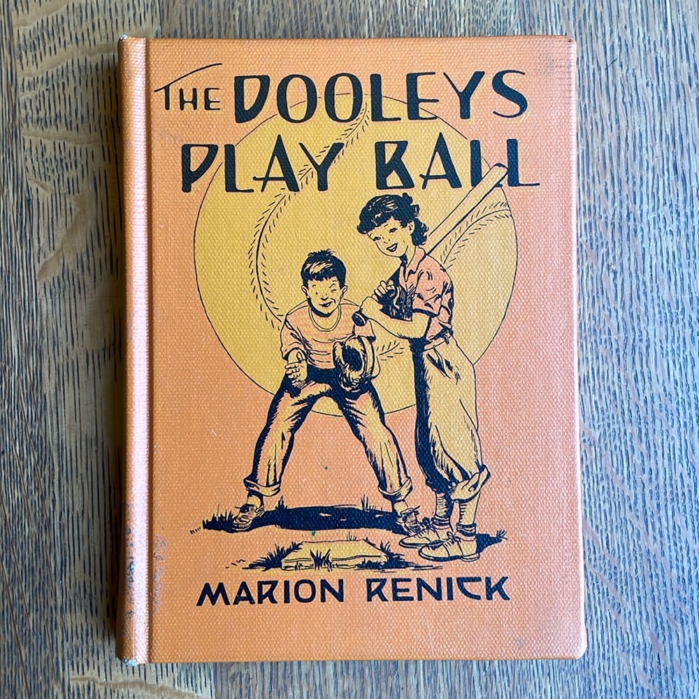 The Dooleys Play Ball by Marion Renick; Illustrated by Dwight Logan 1950
